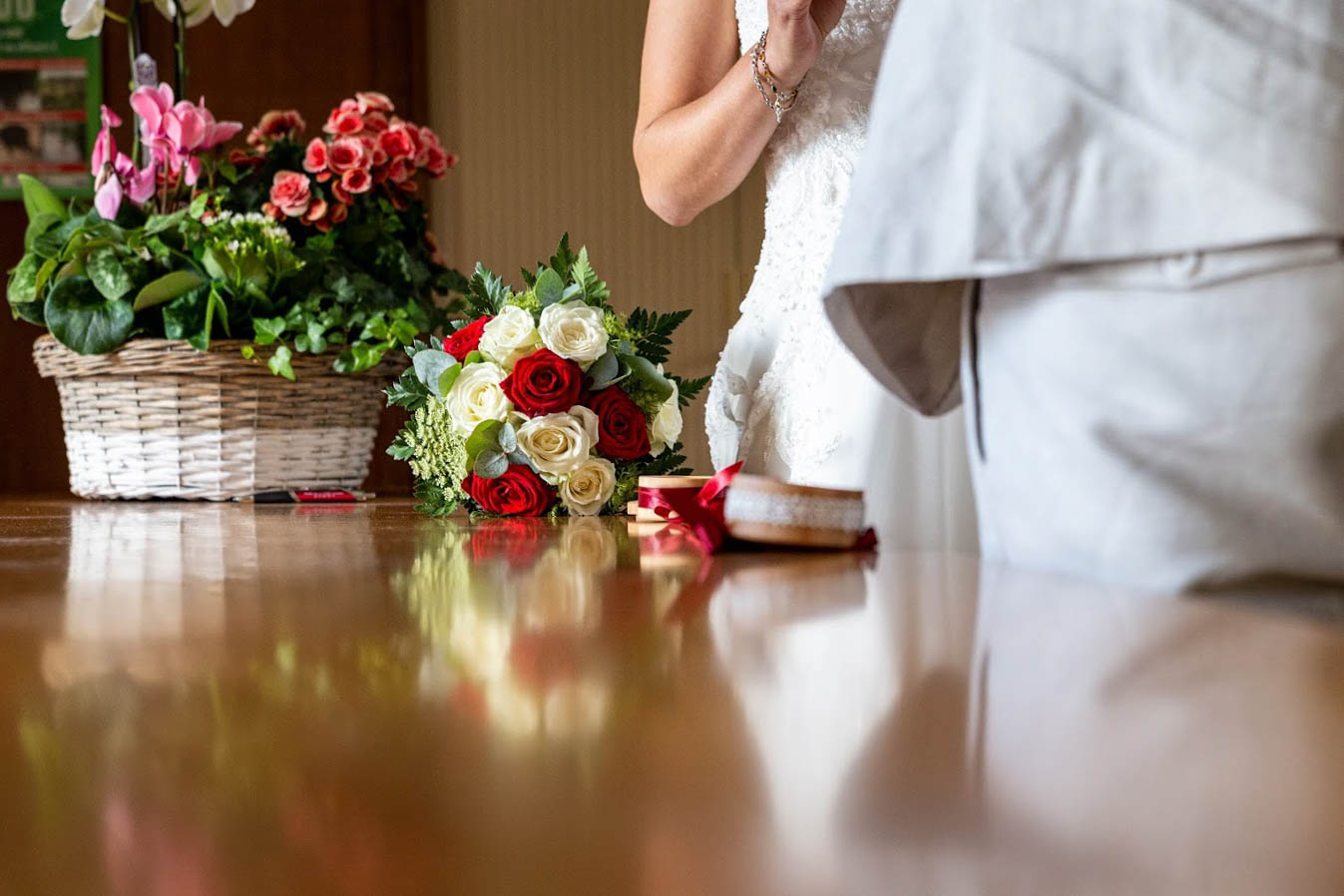 photographe mariage caen bouquet